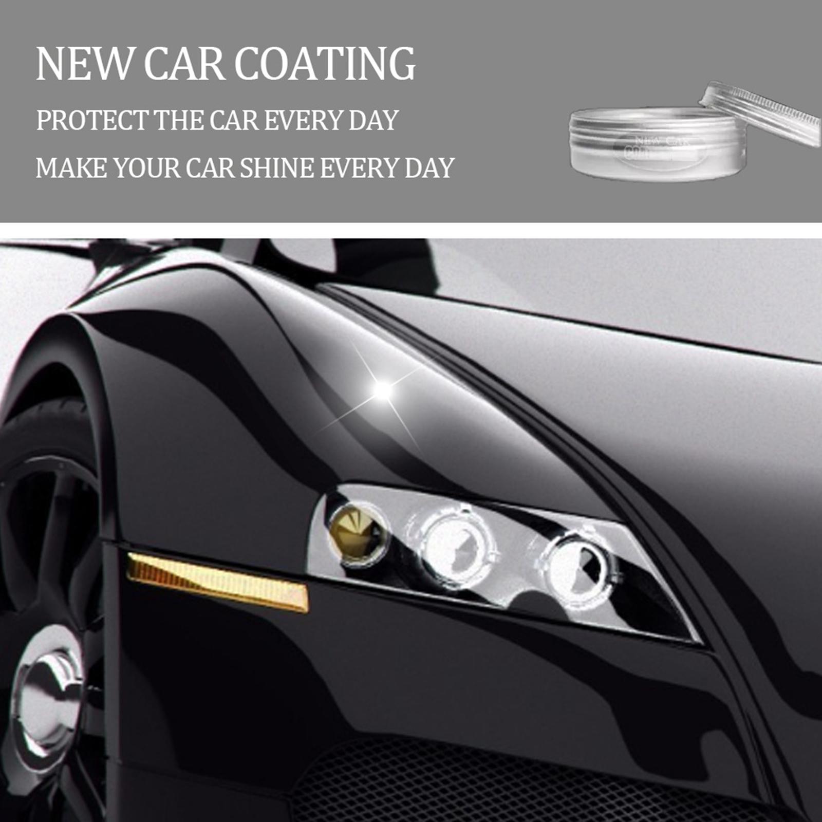 Car Wax Ceramic Coating - شمع تلميع السيارات لإزالة التلوث، ملمع