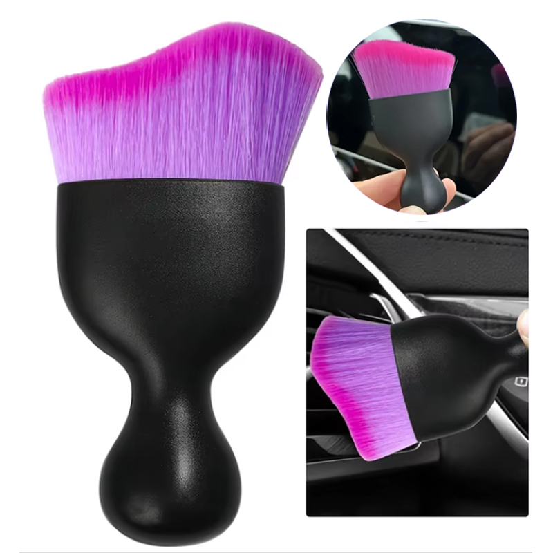 Interior Detailing Kit - تنفيس السيارة الأرجواني تنظيف فرشاة ناعمة
