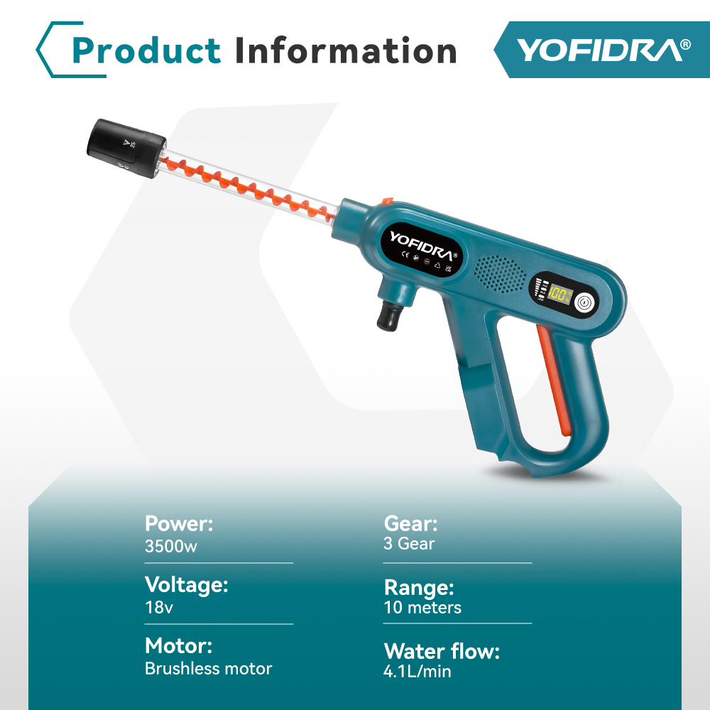 YOFIDRA 3500 واط فرش ارتفاع ضغ - مراجعة Car Shampoo Ph وسعره