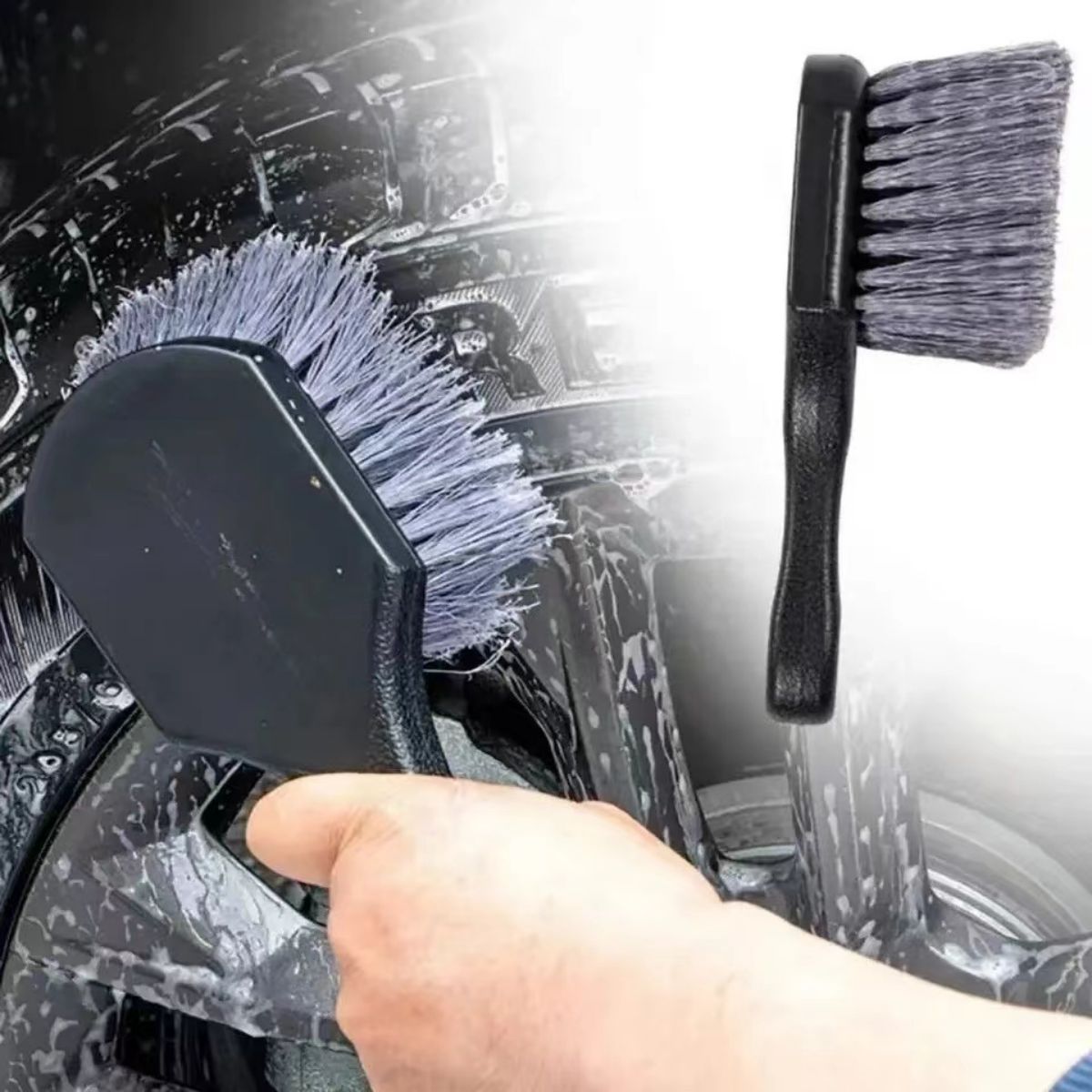 فرشاة تنظيف عجلات السيارة، فرش - مراجعة Detailing Brush Set وسعره