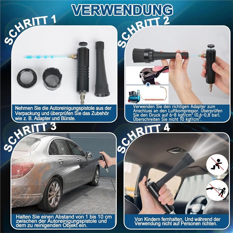 فوهات تنظيف السيارات من ABBP-D - مراجعة Dryer Car Blower وسعره
