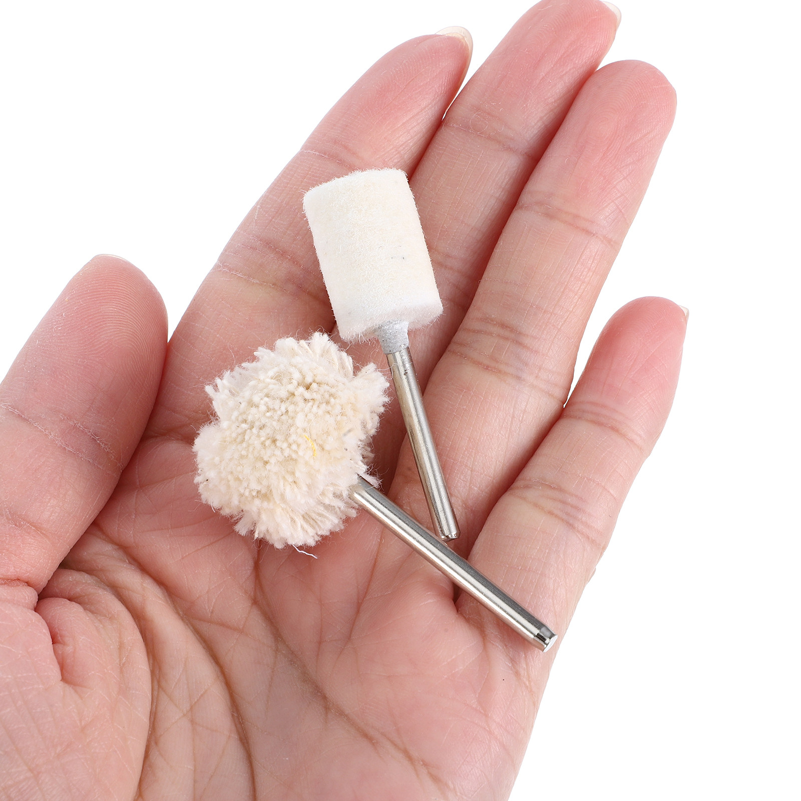 50 قطعة من عجلات التلميع الصغي - مراجعة Polish Pad Set Buffer وسعره