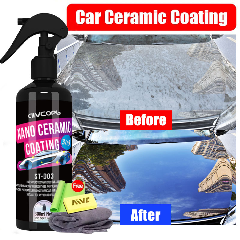 3 في 1 طلاء السيارات السيراميك - مراجعة Car Wax Ceramic Coating وسعره