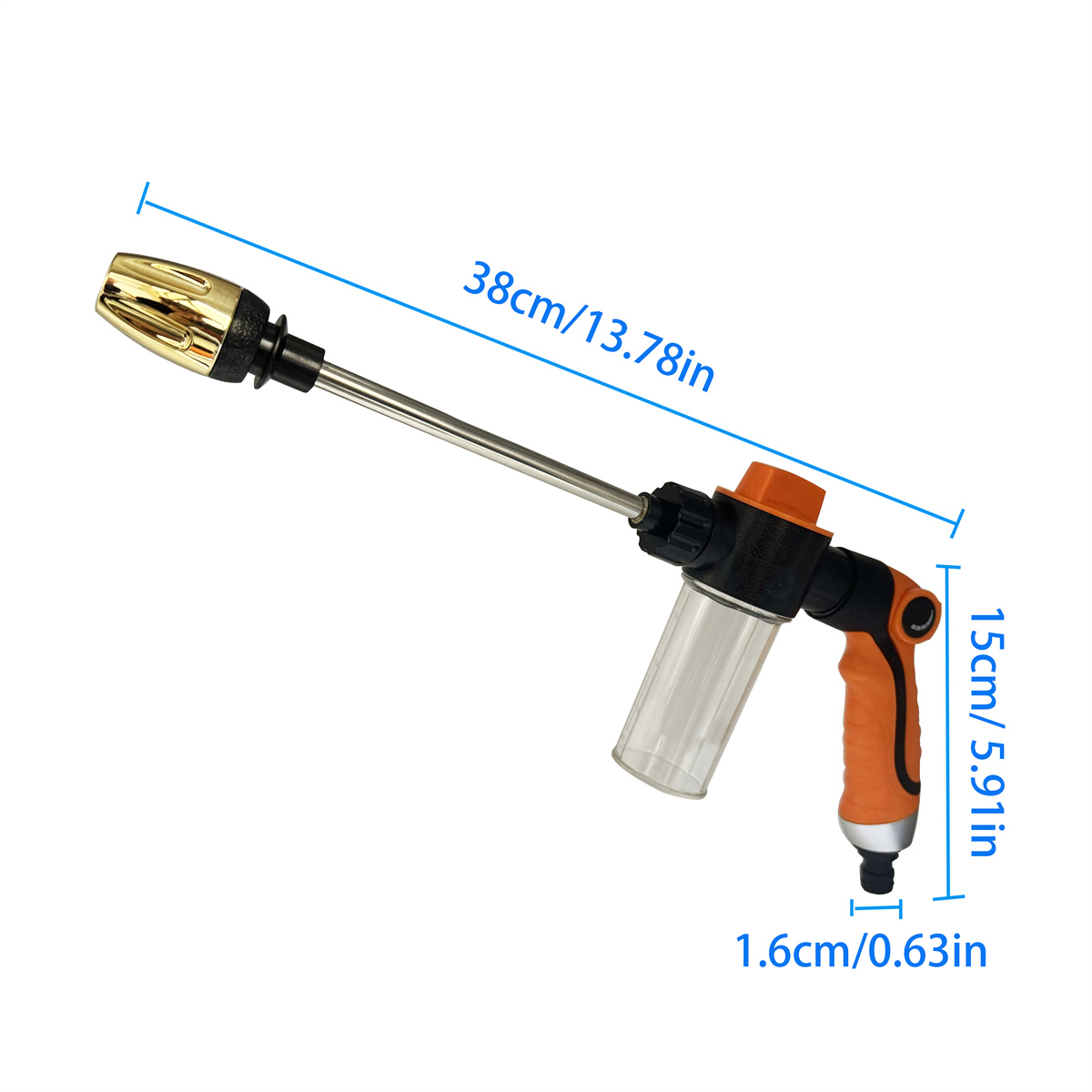 مسدس غسيل سيارات عالي الضغط 20 - مراجعة Pressure Washer Foam Gun وسعره