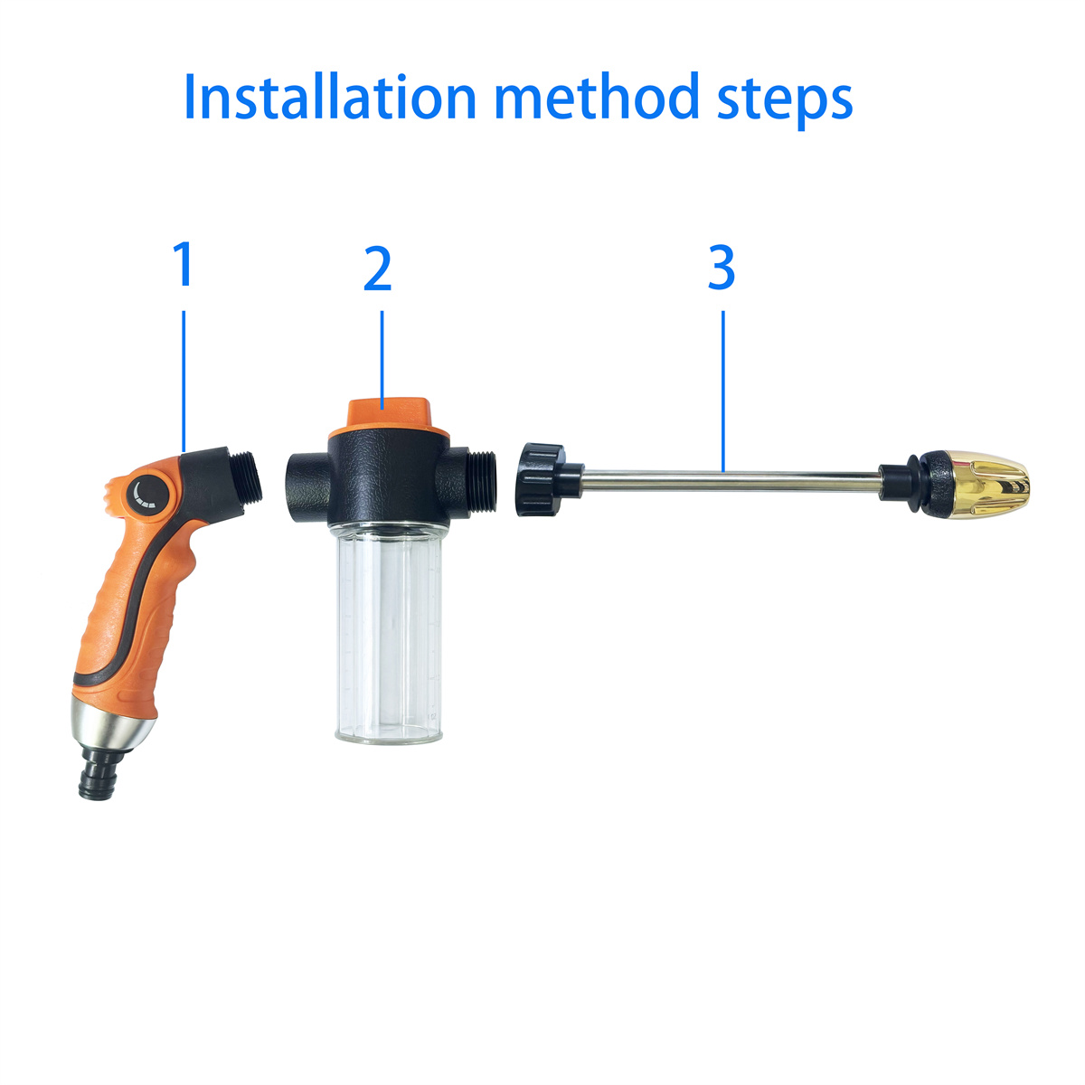 مسدس غسيل سيارات عالي الضغط 20 - مراجعة Pressure Washer Foam Gun وسعره